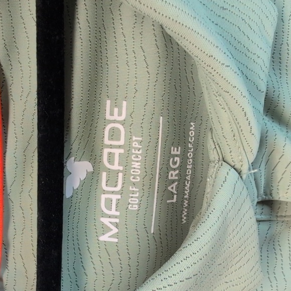 Macade Men's Sage Core Tech Shirt Size L EUC - Picture 7 of 10